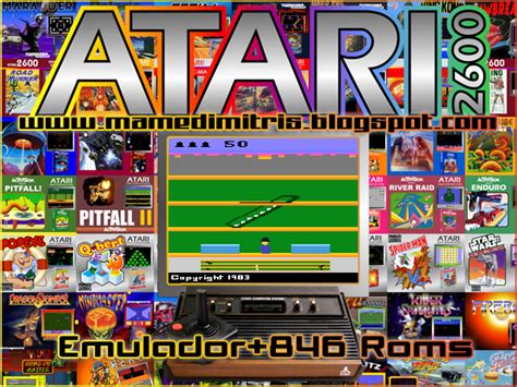 Nombrar a atari es nombrar historia de los videojuegos. MaMe DiMiTriS Arcade: Emulador Atari VCS 2600 + 846 juegos