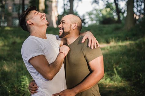 Two Happy Men Hugging · Free Stock Photo