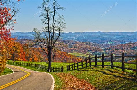 Blue Ridge Parkway Virginia — Stock Photo © Digidream 18583333