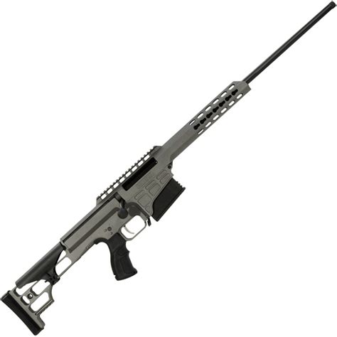 Barrett M98b Gray Cerakote Bolt Action Rifle 338 Lapua Magnum For