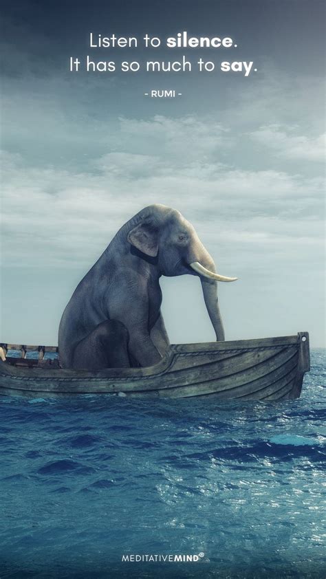 An Elephant Sitting On Top Of A Boat In The Ocean With A Caption That