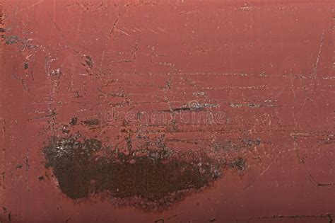 Red Rusty Metal Texture Stock Image Image Of Damaged 30046461