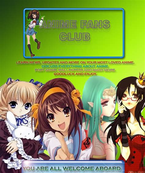Anime Fans Clubs