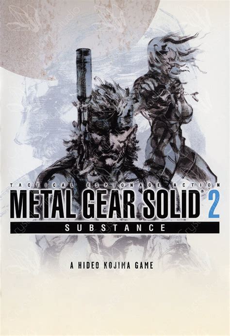 Metal Gear Solid 2 Substance Art Poster Etsy