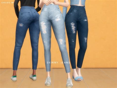 Skinny Jeans By Chloemmm At Tsr Sims 4 Updates