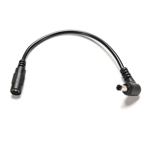 Audio cables & connectors on sale. Male 90 Degree Right Angle To 5.5 x 2.1mm Female Adapter ...