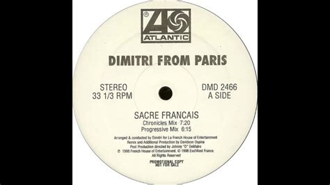 Dimitri From Paris Sacr Fran Ais Chronicles Mix Youtube