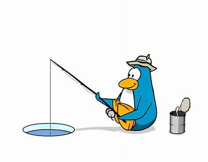 Fishing Ice Animated Gifs Penguin Gifer