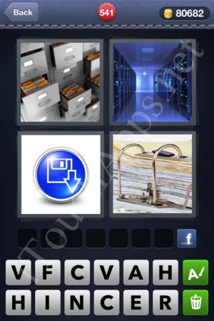 Made by lotum, the same minds that brought us icomania and pic combo, these each of the four pictures have something in common, which is what you must find. 4 Pics 1 Word Level 541 Solution