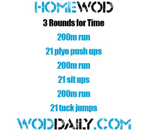 Tuesday 130813 Equipment Free Workout Wod Crossfit Treadmill Workouts