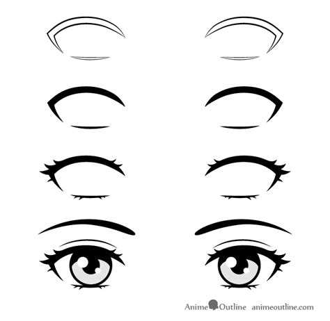 How To Draw Lashes Easy