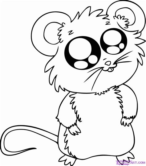 Cute Baby Animal Coloring Pages Dragoart Cute Animal Clip Art Library