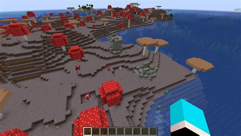 Mooshroom Island Minecraft Seeds
