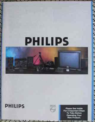 Mdb Ventures Manuals Philips Tv Users Manual
