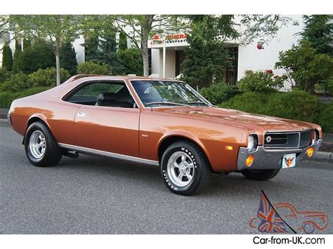 1969 Amc Javelin Factory 390 4 Speed Real Deal Fast Car