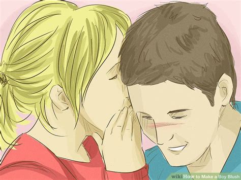 4) bring her favorite food. 3 Ways to Make a Boy Blush - wikiHow