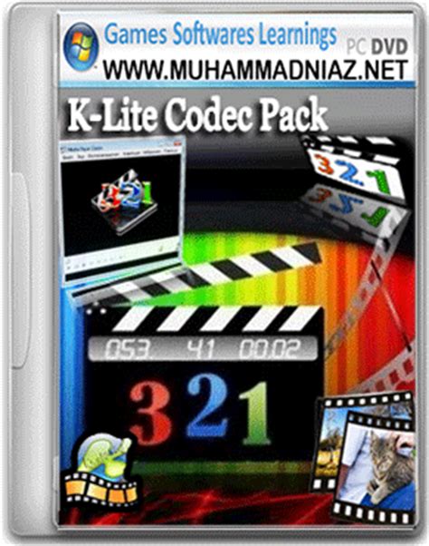 You should be able to play all the popular movie formats and even some rare formats. K Lite Codec Pack Free Download Full Version
