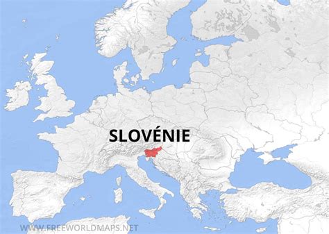 Carte De Slovenie