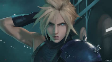 Cloud Strife Final Fantasy Vii Remake By Murashi Art On Deviantart Final Fantasy Characters