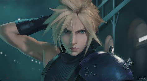 Cloud Strife Final Fantasy VII Remake By Murashi Art On DeviantArt