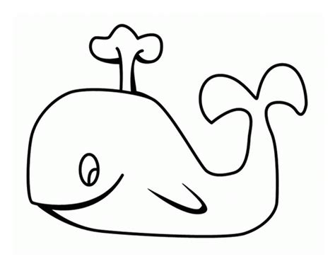 Whale Animals Free Printable Coloring Pages