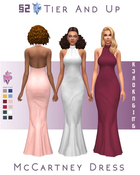 Sims 4 Dresses Maxis Match Cc Sims 4 Cc Wedding Dress