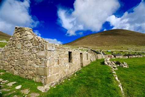 Village Bay Ruins Hirta St Kilda Scotland Places To Visit Places