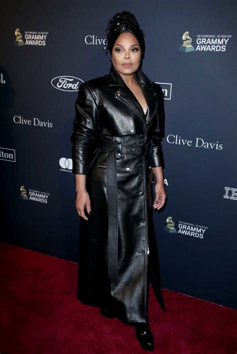 Janet Jackson Attends 2020 Clive Davis Pre Grammy Gala In Los Angeles
