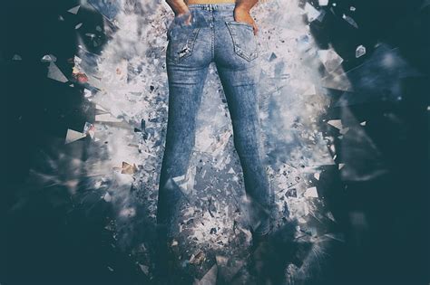 1920x1080px Free Download Hd Wallpaper Jean Shorts Jeans Women Model Blonde Spread