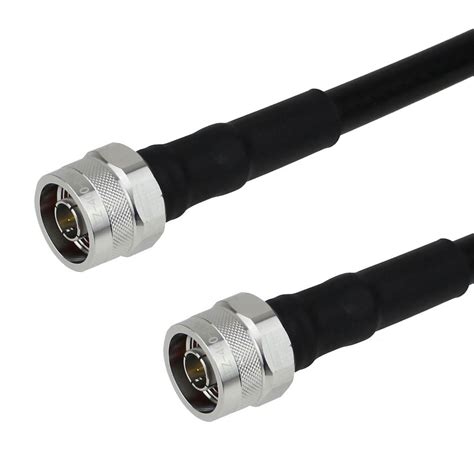 N Male To N Male Cable Lmr 400 Db Coax In 24 Inch With Times Microwave