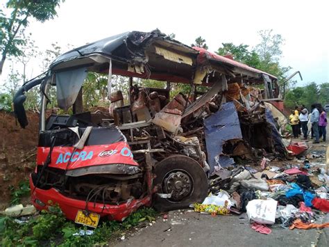 An accident on a busy highway in ghana's western region claimed 34 lives while several other passengers were reported injured, according to local news. Death toll in Techiman-Kintampo road accident rises to 67