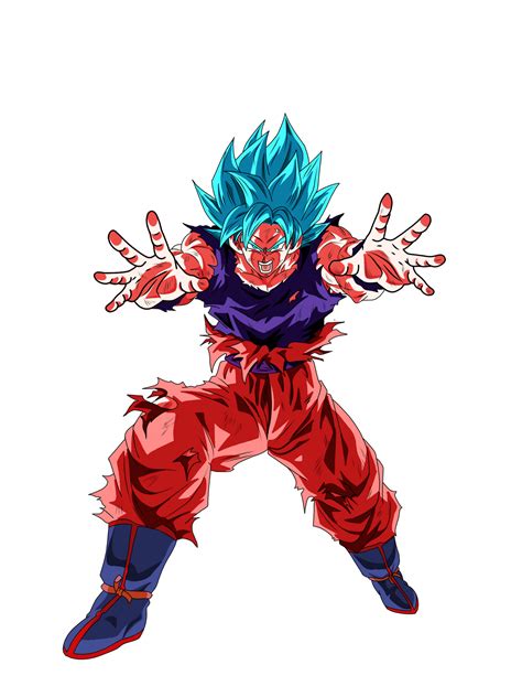 Goku Ssj Blue Kaioken By ElnoobmasHD On DeviantArt In Anime Dragon Ball Super Dragon