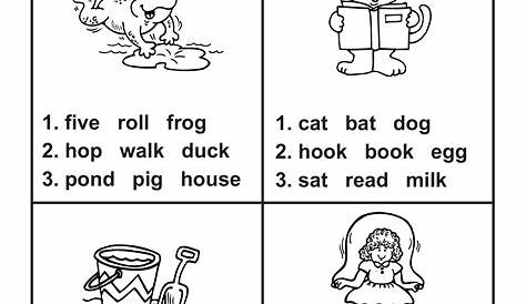 practice reading for 1st graders