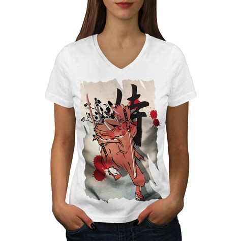 Mens Shirts And Tops Japanese Graphic Design Tee Wellcoda Anime Katana