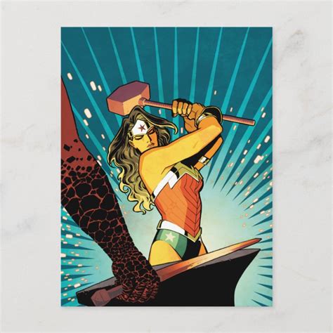 Wonder Woman New 52 Comic Cover 7 Postcard Zazzle