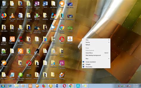 How To Hide And Unhide Desktop Icons On Window 7 Pediatop