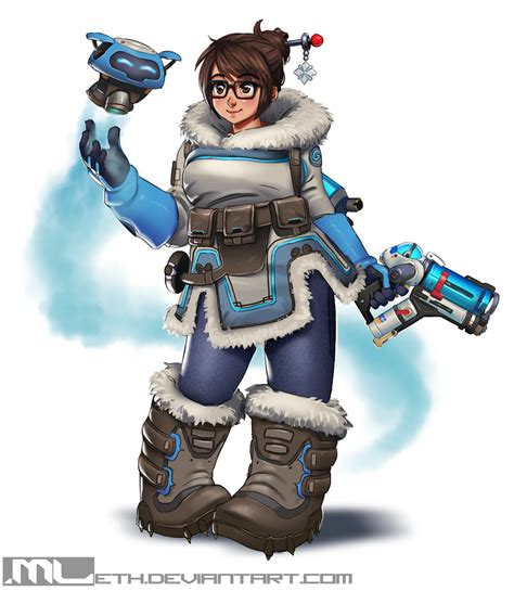 Overwatch Mei By Mleth On Newgrounds