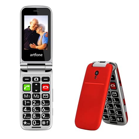 Buy Artfone Big Button Mobile Phone For Elderly Senior Flip Mobile