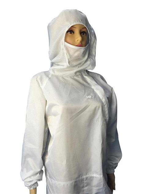 Factory Price Cleanroom Use Working Protection Polyester Esd Anti