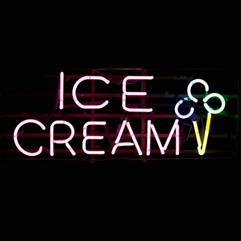Ice Cream Neon Sign Air Designs