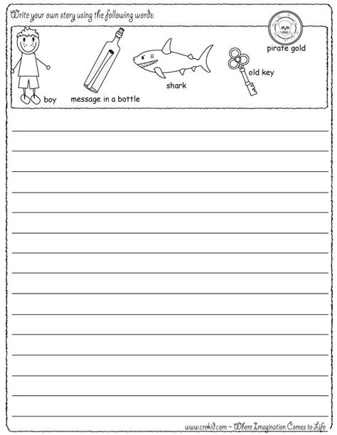 Creative Writing For 2nd Grade Second Grade Writing Prompts