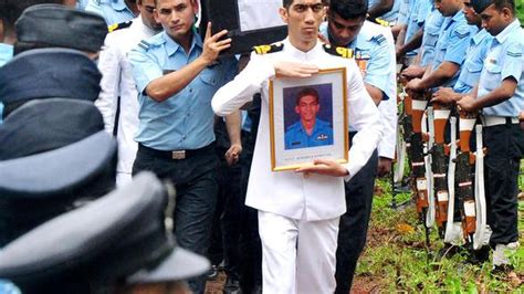 Achudev Laid To Rest With Military Honours The Hindu