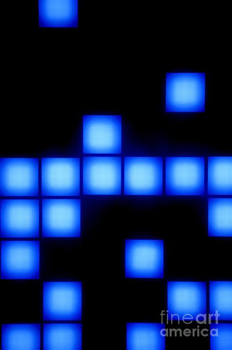 Blue Cubes Photograph By Brandon Tabiolo Printscapes Fine Art America