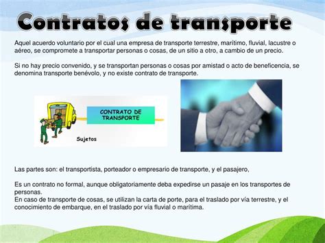 Ppt Contratos De Transporte Powerpoint Presentation Free Download
