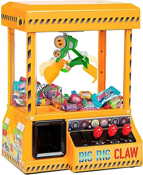 Bundaloo Big Rig Claw Machine Arcade Game Miniature Candy Grabber For