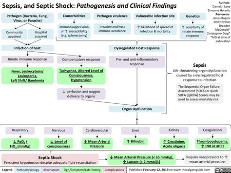 Sepsis And Septic Shock Pathogenesis And Clinical Findings Calgary