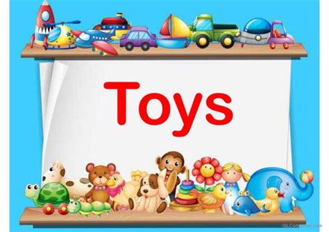 Toys Vocabulary Flashcards An English Esl Powerpoints