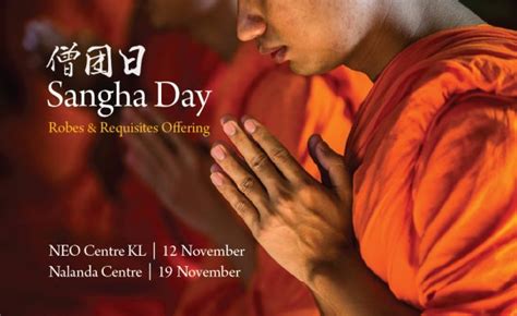 ‘sangha Day Observance In 2017 Nalanda Buddhist Society