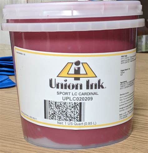 Union Ink Low Cure Plastisol Inks Beckmarink Inc