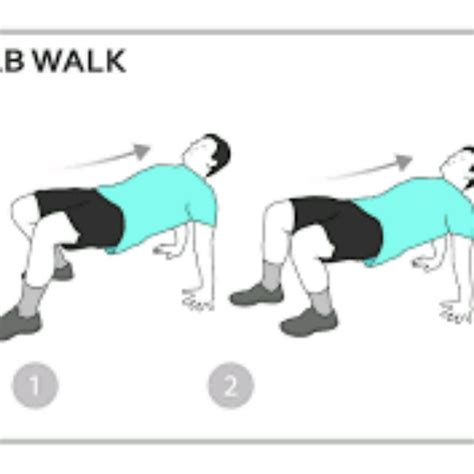 Crab Walk Exercise How To Workout Trainer By Skimble
